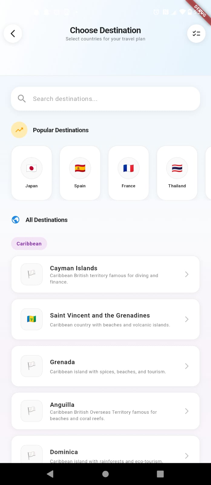 Open settings